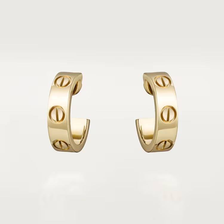 Cartier Love Earrings - Yellow Gold - B8022500