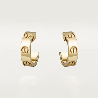 Cartier Love Earrings - Yellow Gold - B8022500
