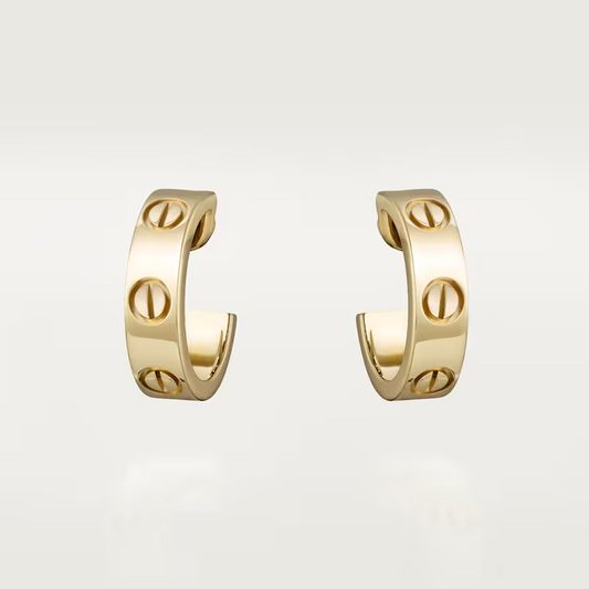 Cartier Love Earrings - Yellow Gold - B8022500