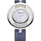 Chopard Happy Diamonds White Gold 32 MM - Blue Strap - Mother-Of-Pearl Dial - 209426-1001