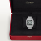 Cartier Santos de Cartier Steel 39.8 MM - Steel Bracelet - Skeleton Dial - WHSA0028