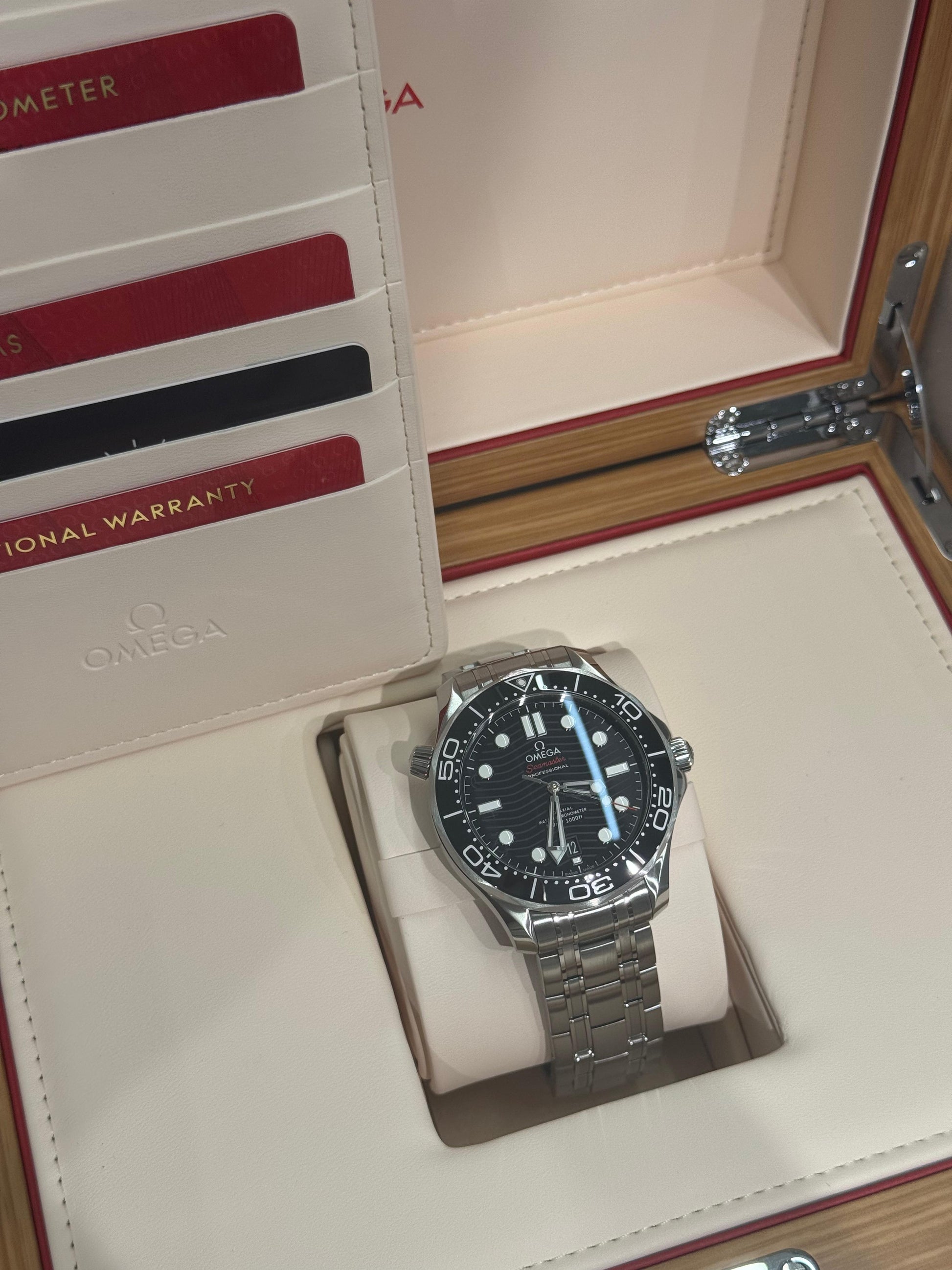 Omega Seamaster Diver - 42 MM - Stainless Steel - Black Dial - 210.30.42.20.01.001