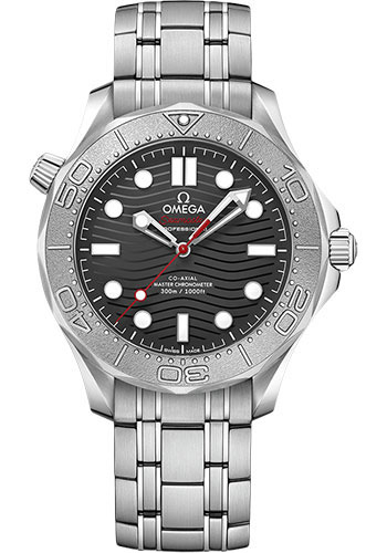 Omega Seamaster Stainless Steel 42 MM - Stainless Steel Bracelet - Black Dial - 210.30.42.20.01.002 nyc watcher nyc watches