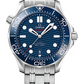 Omega Seamaster Stainless Steel 42 MM - Stainless Steel Bracelet - Blue Ceramic Dial - 210.30.42.20.03.001 nyc watcher nyc watches