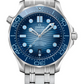 Omega Seamaster Stainless Steel 42 MM - Stainless Steel Bracelet - Blue Dial - 210.30.42.20.03.003 nyc watcher nyc watches