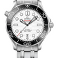 Omega Seamaster Stainless Steel 42 MM - Stainless Steel Bracelet - White Dial - 210.30.42.20.04.001 nyc watcher nyc watches