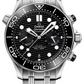 Omega Seamaster Stainless Steel 44 MM - Stainless Steel Bracelet - Black Dial - 210.30.44.51.01.001 nyc watcher nyc watches