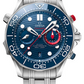 Omega Seamaster Stainless Steel 44 MM - Stainless Steel Bracelet - Blue Dial - 210.30.44.51.03.002 nyc watcher nyc watches