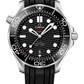 Omega Seamaster Stainless Steel 42 MM - Black Rubber Strap - Black Dial - 210.32.42.20.01.001 nyc watcher nyc watches