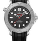 Omega Seamaster Stainless Steel 42 MM - Black Rubber Strap - Black Dial - 210.32.42.20.01.002 nyc watcher nyc watches