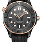 Omega Seamaster Black Ceramic 43.5 MM - Black Rubber Strap - Black Dial - 210.62.44.20.01.001 nyc watcher nyc watches