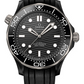 Omega Seamaster Black Ceramic 43.5 MM - Black Rubber Strap - Black Dial - 210.92.44.20.01.001 nyc watcher nyc watches