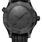 Omega Seamaster Black Ceramic 43.5 MM - Black Rubber Strap - Black Dial - 210.92.44.20.01.003 nyc watcher nyc watches