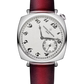 Vacheron Constantin Historiques American White Gold 36.5 x 36.5 MM - Red Leather Strap - White Dial - 1100S/000G-B734