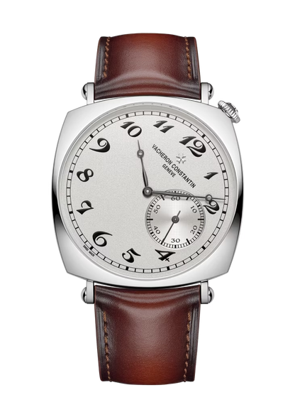 Vacheron Constantin Historiques American White Gold 40 MM - Brown Leather Strap - White Dial - 82035/000G-B735