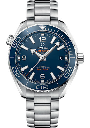 Omega Seamaster Planet Ocean Stainless Steel 39.5 MM - Stainless Steel Bracelet - Blue Dial - 215.30.40.20.03.001 nyc watcher nyc watches