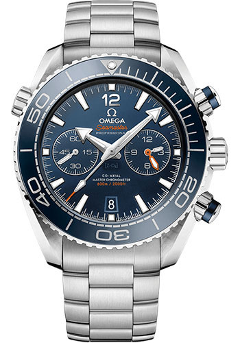 Omega Seamaster Planet Ocean Stainless Steel 45.5 MM - Stainless Steel Bracelet - Blue Ceramic Dial - 215.30.46.51.03.001 nyc watcher nyc watches