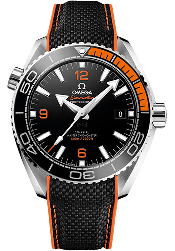 Omega Seamaster Planet Ocean Stainless Steel 43.5 MM - Black Rubber Strap - Black Ceramic Dial - 215.32.44.21.01.001 nyc watcher nyc watches