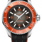 Omega Seamaster Planet Ocean Stainless Steel 45.5 MM - Black Rubber Strap - Black And Red Dial - 215.32.46.21.06.001 nyc watcher nyc watches