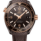 Omega Seamaster Planet Ocean Brown Ceramic 39.5 MM - Brown Rubber Strap - Brown Ceramic Dial - 215.62.40.20.13.001 nyc watcher nyc watches