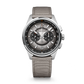 JLC - Polaris Chronograph - 42 MM - Stainless Steel - Shaded Gray Dial - Beige Fabric Strap - Q902843J
