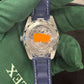 Omega Seamaster Aqua Terra Co Axial Stainless Steel 38 MM - Blue Structured Rubber Strap - Blue Ceramic Dial - 220.12.38.20.03.001