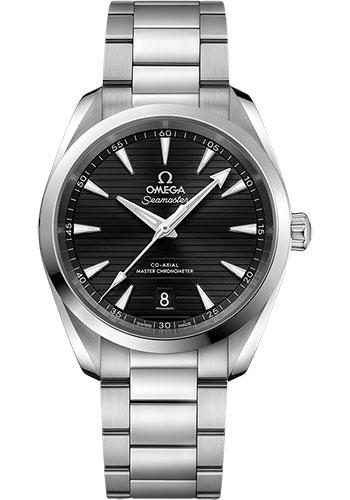 Omega Seamaster Aqua Terra Co Axial Stainless Steel 38 MM - Stainless Steel Bracelet - Black Dial - 220.10.38.20.01.001