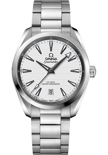 Omega Seamaster Aqua Terra Co Axial Stainless Steel 38 MM - Stainless Steel Bracelet - Silvery Dial - 220.10.38.20.02.001