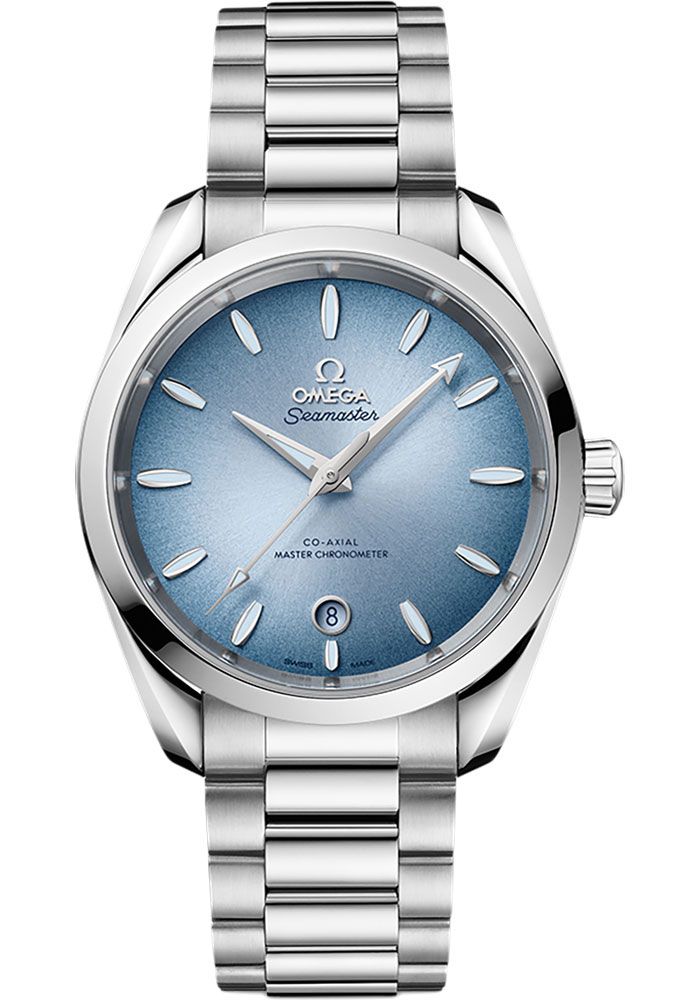 Omega Seamaster Aqua Terra Co Axial Stainless Steel 38 MM - Stainless Steel Bracelet - Blue Dial - 220.10.38.20.03.004