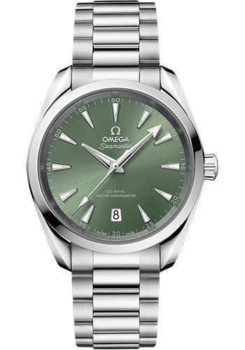 Omega - Seamaster Aqua Terra - 38 MM - Stainless Steel - Bay green Dial - 220.10.38.20.10.002