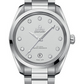 Omega Seamaster Aqua Terra Co Axial Stainless Steel 38 MM - Stainless Steel Bracelet - Silvery Diamond Dial - 220.10.38.20.52.001