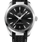 Omega Seamaster Aqua Terra Co Axial Stainless Steel 38 MM - Black Structured Rubber Strap - Black Dial - 220.12.38.20.01.001