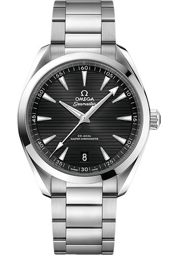 Omega Seamaster Stainless Steel 41 MM - Stainless Steel Bracelet - Black Dial - 220.10.41.21.01.001