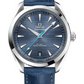 Omega Seamaster Aqua Terra Co Axial Stainless Steel 41 MM - Blue Leather Strap - Blue Dial - 220.13.41.21.03.002