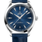 Omega Seamaster Stainless Steel 41 MM - Blue Leather Strap - Blue Dial - 220.13.41.21.03.003