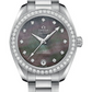 Omega Seamaster Aqua Terra Co Axial Stainless Steel 34 MM - Stainless Steel Bracelet - Diamond Bezel - Tahiti Mother-Of-Pearl Diamond Dial - 220.15.34.20.57.001