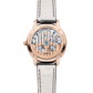 JLC - Rendez-Vous Classic Moon - 34 MM - Pink Gold - Silvered-Gray Guilloché Diamond Dial - Diamond-Set Bezel - Black Leather Strap - Q3572431
