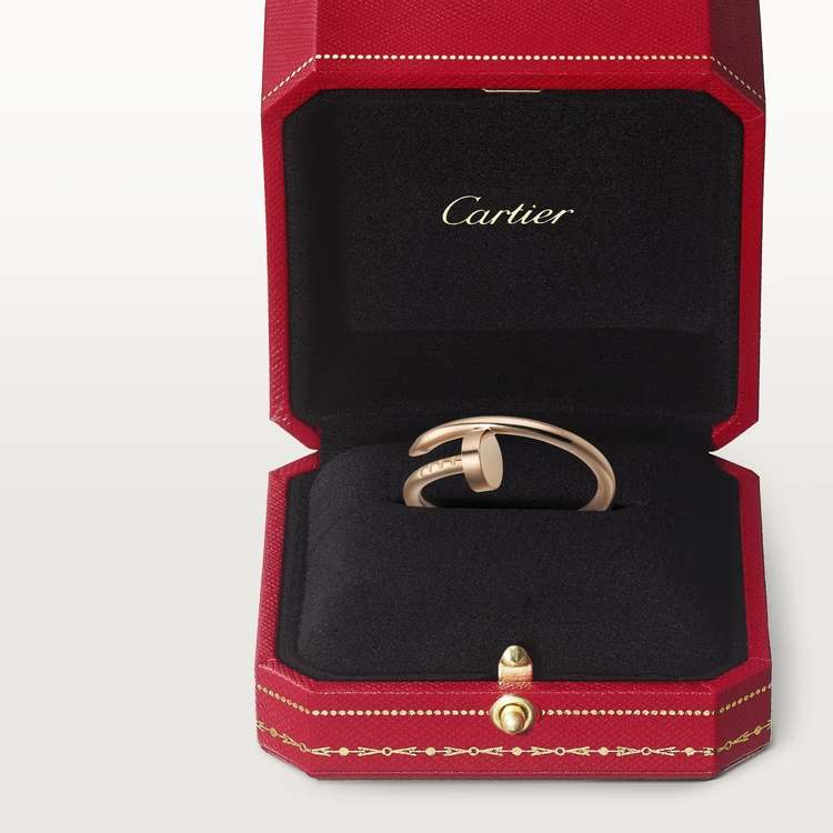 Cartier Just Un Clou Ring - Rose Gold Small Model - B4225800