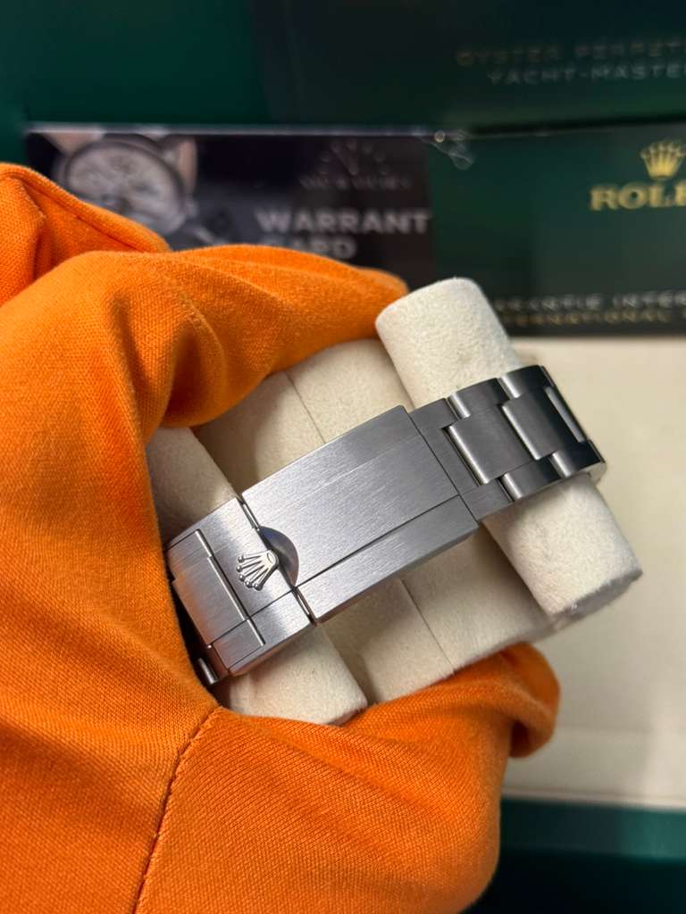 Rolex Titanium Yacht-Master Watch - 42 MM - Oyster Bracelet - Bidirectional Rotatable Bezel - Black Dial - 226627-0001