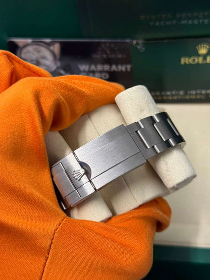 Rolex Titanium Yacht-Master Watch - 42 MM - Oyster Bracelet - Bidirectional Rotatable Bezel - Black Dial - 226627-0001