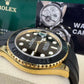 Rolex Yellow Gold Yacht-Master 42 Watch - 42 MM - Oysterflex Strap - Black Dial - 226658 bk