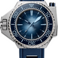 Omega Seamaster Stainless Steel 55 x 45 MM - Blue Rubber Strap - Blue Dial - 227.32.55.21.03.001 nyc watcher nyc watches