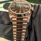 Rolex Presidential Everose Gold Day-Date 40MM - President Bracelet Watch - Chocolate Baguette Dial - 228235-0003
