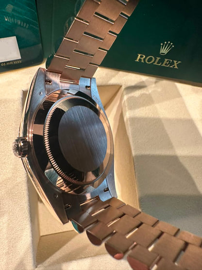 Rolex Presidential Everose Gold Day-Date 40MM - President Bracelet Watch - Chocolate Baguette Dial - 228235-0003
