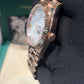 Rolex Presidential Everose Gold Day-Date 40MM - President Bracelet Watch - White Roman Dial - 228235-0032