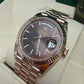 Rolex Presidential Everose Gold Day-Date 40MM - President Bracelet Watch - Chocolate Index Dial - 228235-0053