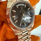Rolex Presidential Everose Gold Day-Date 40MM - President Bracelet Watch - Chocolate Index Dial - 228235-0053