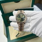 Rolex Presidential Everose Gold Day-Date 40MM - President Bracelet Watch - Olive Roman Dial - 228235-0025