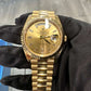 Rolex Presidential Yellow Gold Day-Date 40MM - President Bracelet Watch - Champagne Baguette Diamond Dial - 228238-0005
