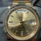 Rolex Presidential Yellow Gold Day-Date 40MM - President Bracelet Watch - Champagne Baguette Diamond Dial - 228238-0005